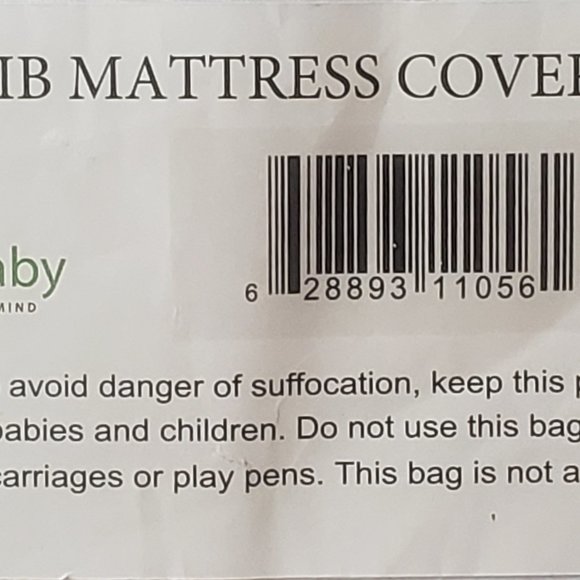 Safety Baby Crib Mattress Cover 628893110561 NEW - Picture 2 of 2